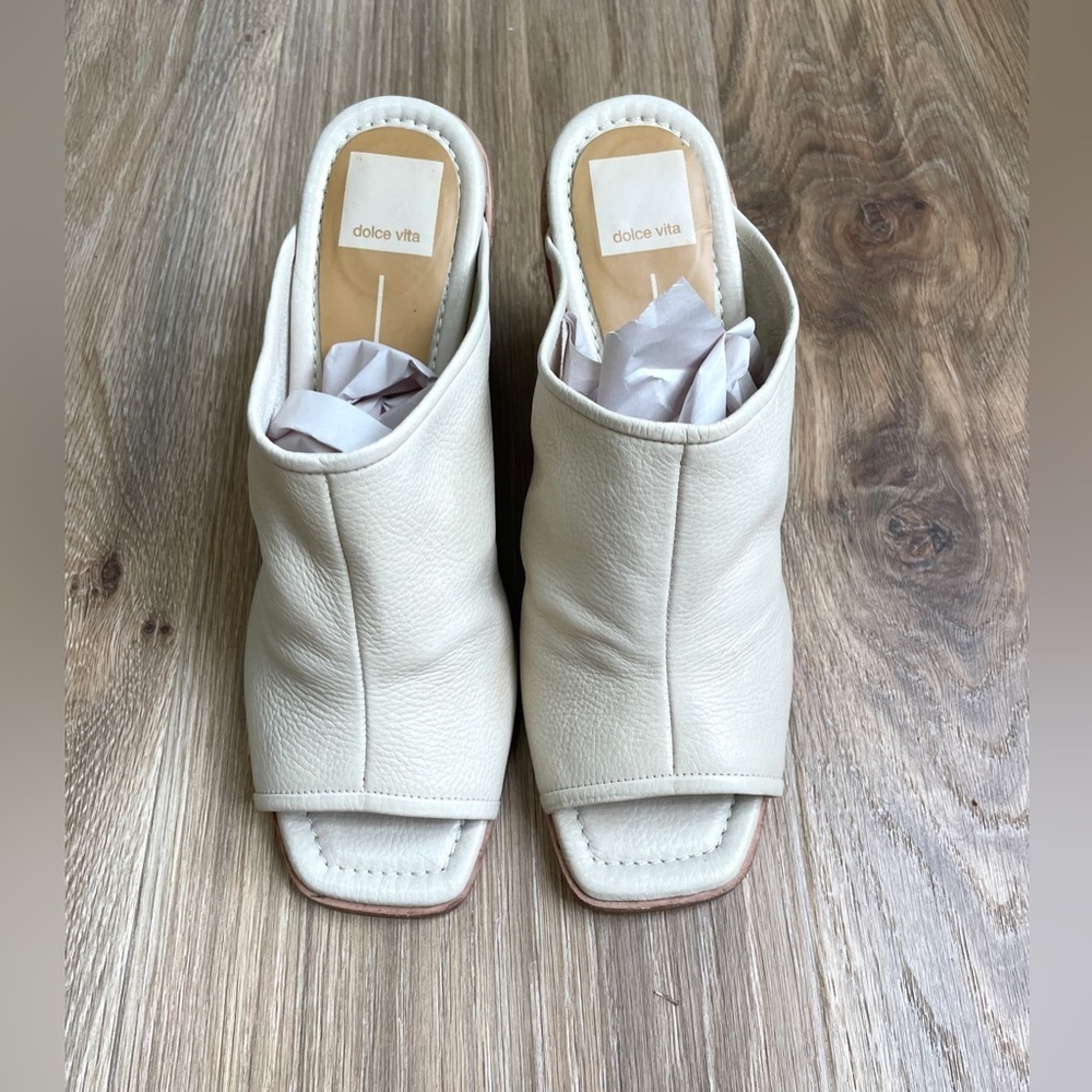 Dolce Vita SAND Women's Mavise Mule Heels US 9.5 EUC - Picture 6 of 10